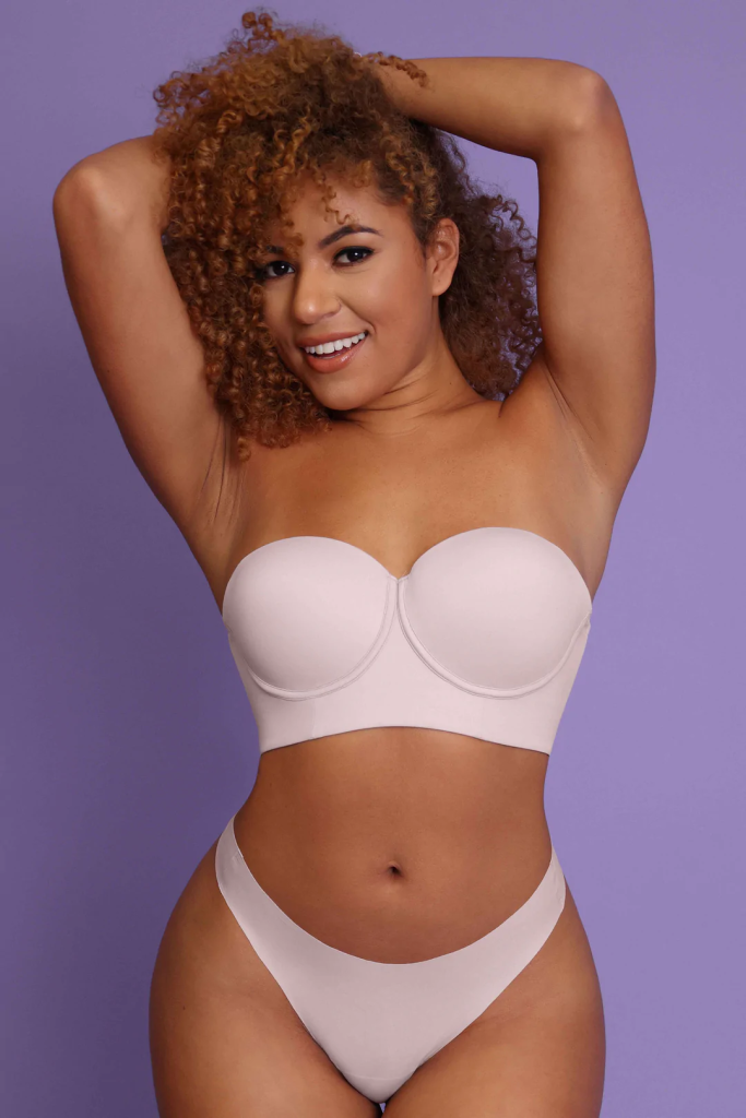 Anti-slip Strapless Push Up Bra